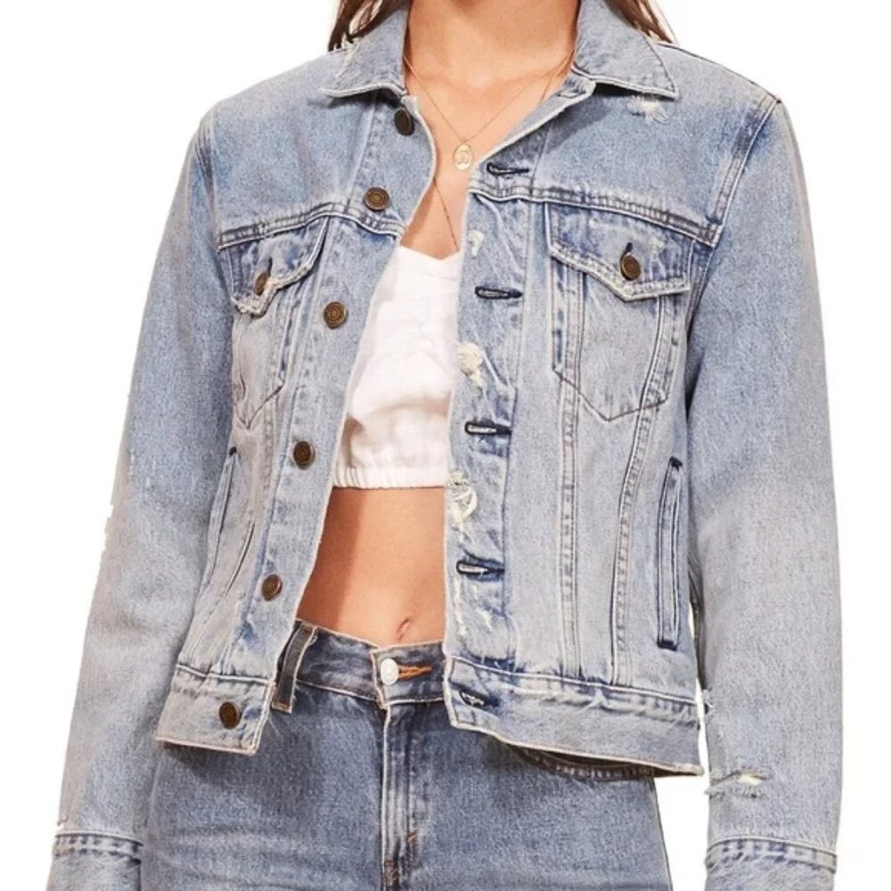 Reformation Jean Jacket (Denali)